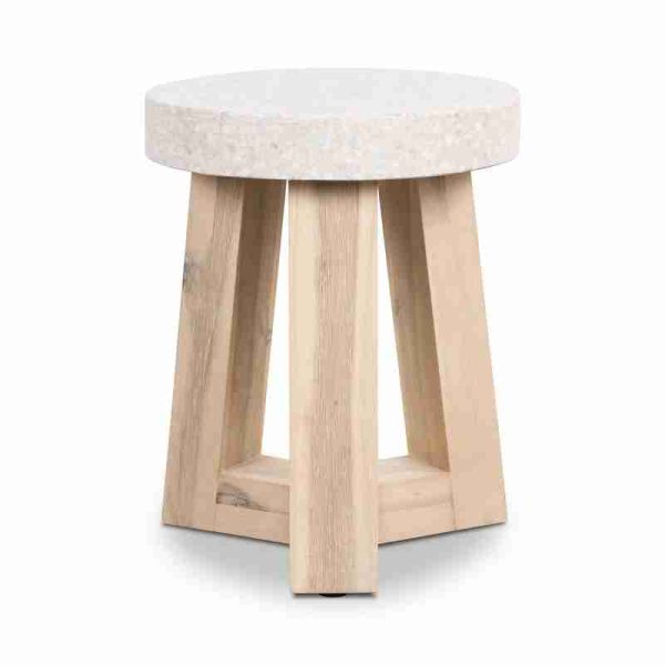 35cm eTerrazzo Round Stool